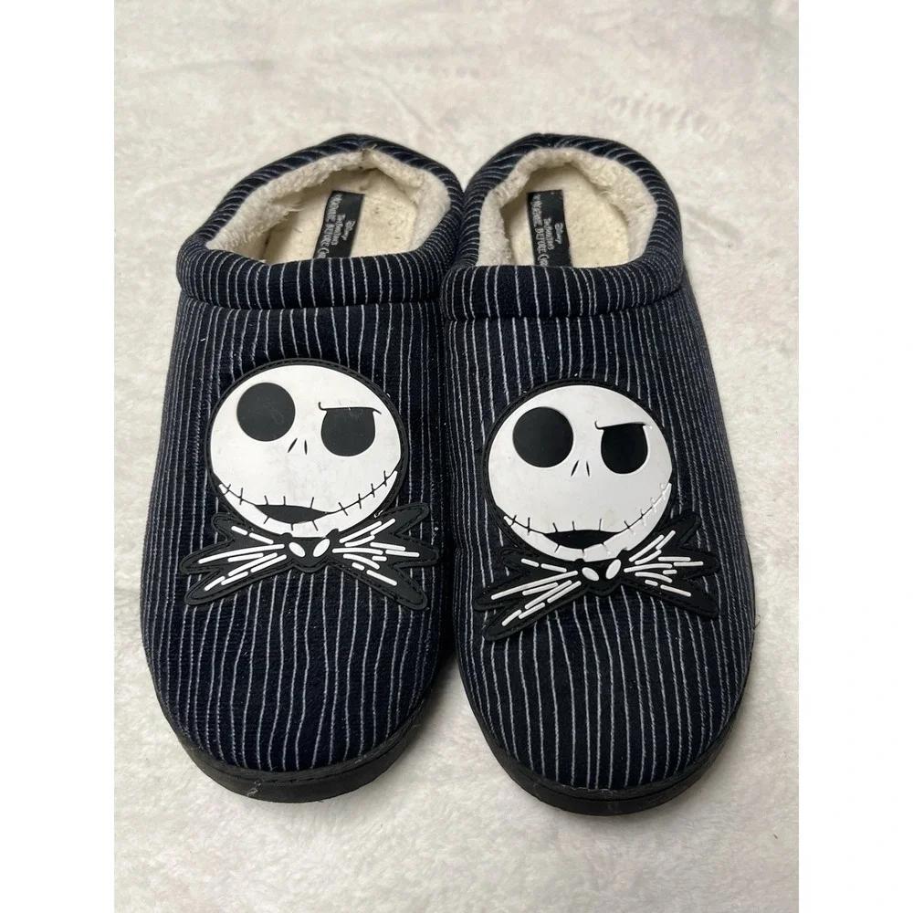 Jack Skellington Size 11-12 Nightmare Before Christmas Men's Clog Slip on Sandal